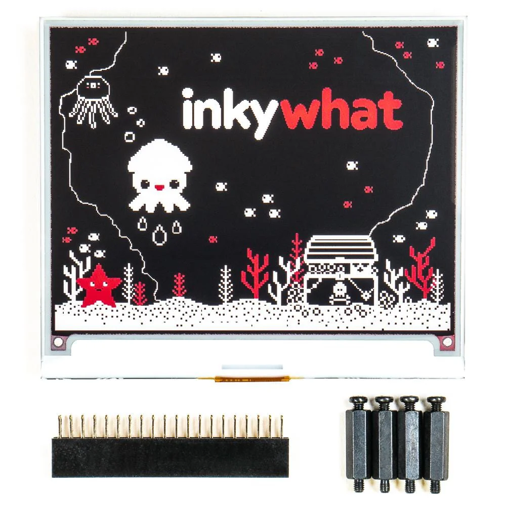 Inky wHAT (ePaper/E Ink®/EPD) - Red/Black/White [Discontinued] - Image 4