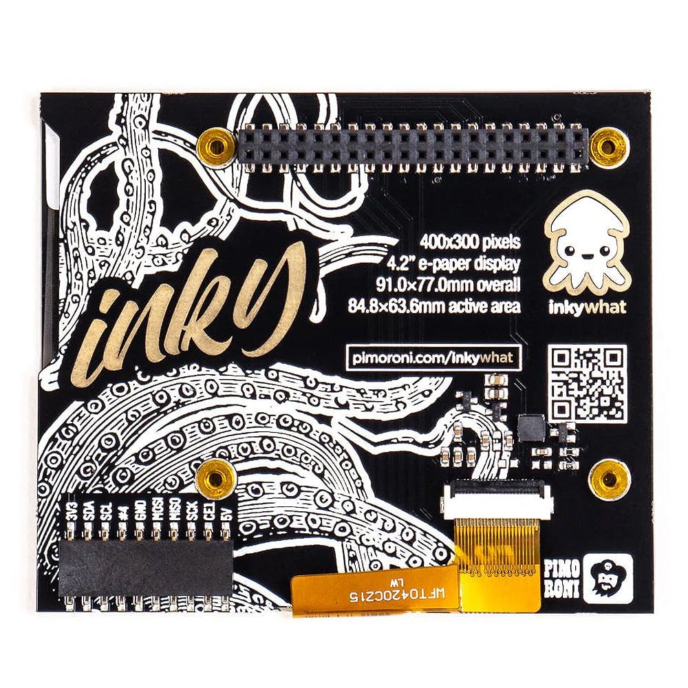 Inky wHAT (Four Colour ePaper/E Ink®/EPD) – Red/Yellow/Black/White - Image 2