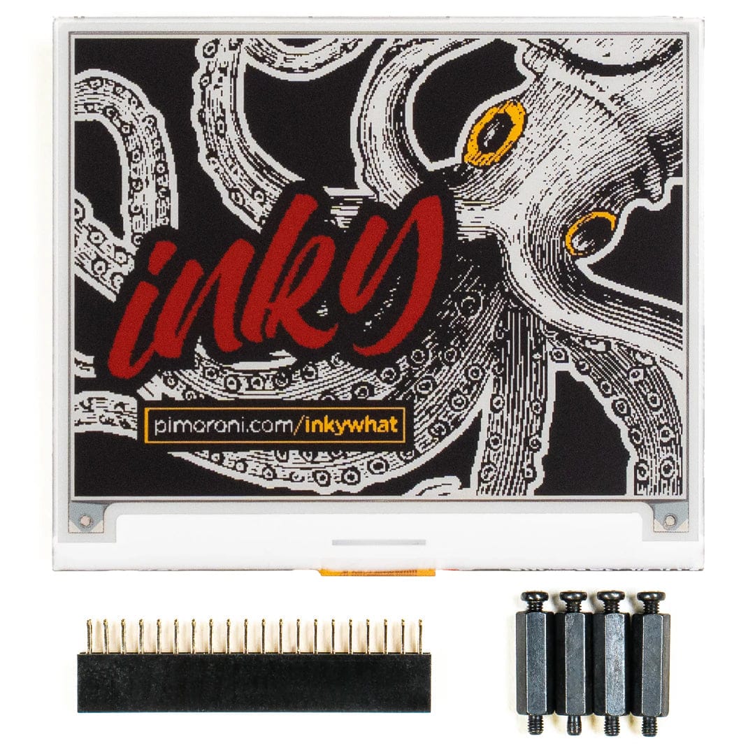 Inky wHAT (Four Colour ePaper/E Ink®/EPD) – Red/Yellow/Black/White - Image 5