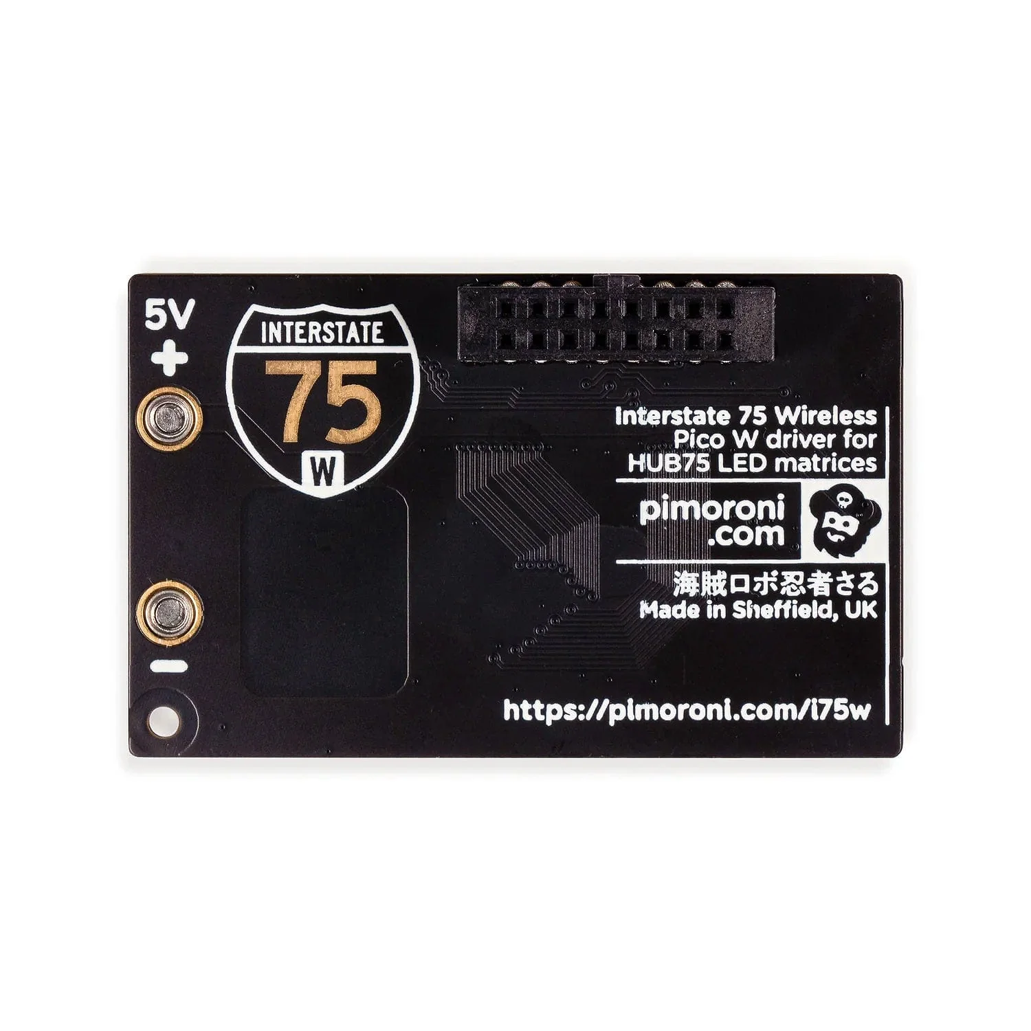 Interstate 75 W (Pico W Aboard) - RGB LED Matrix Driver [Discontinued] - Image 3