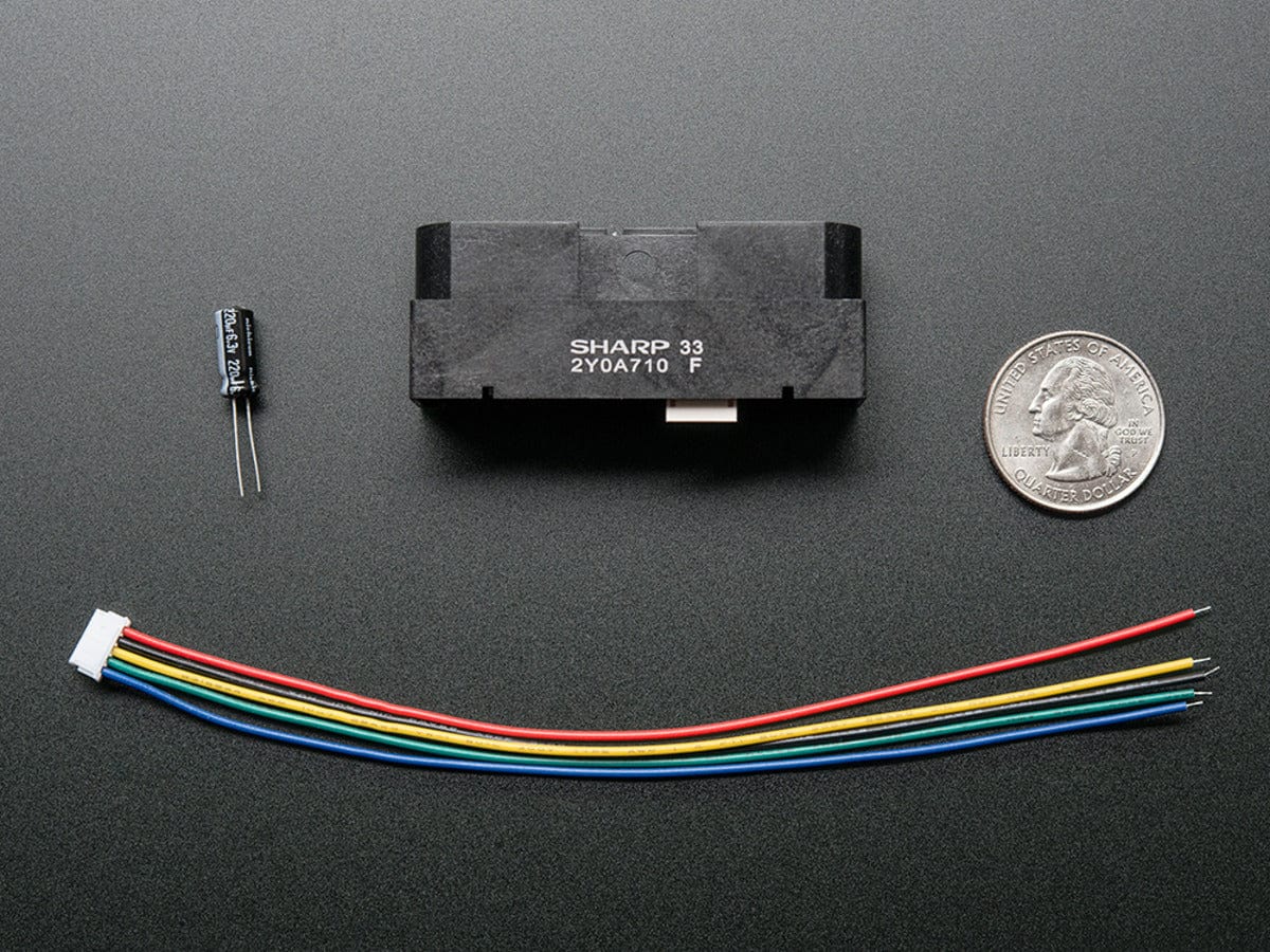 IR Distance Sensor - Includes Cable (100cm-500cm) (GP2Y0A710K0F) [Discontinued] - Image 5