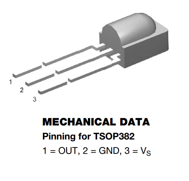 IR - Infrared Receiver (TSOP38238) - Image 2