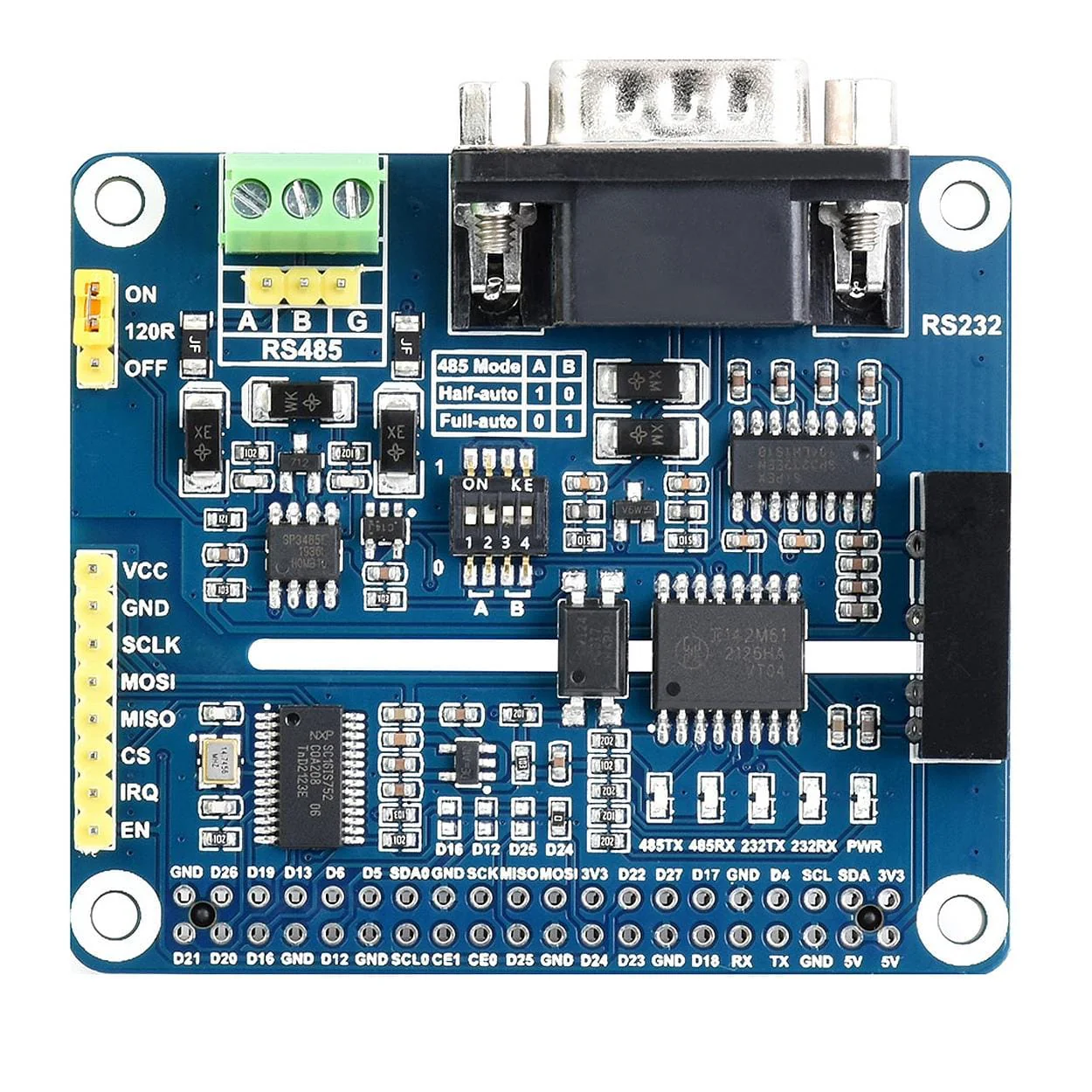Isolated RS485 RS232 HAT for Raspberry Pi - Image 5