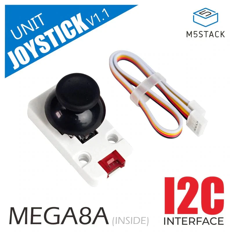 M5Stack I2C Joystick Unit V1.1 (MEGA8A) [Discontinued] - Image 2