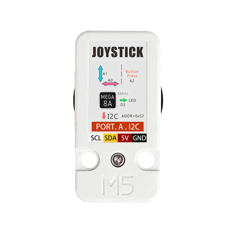 M5Stack I2C Joystick Unit V1.1 (MEGA8A) [Discontinued] - Image 5