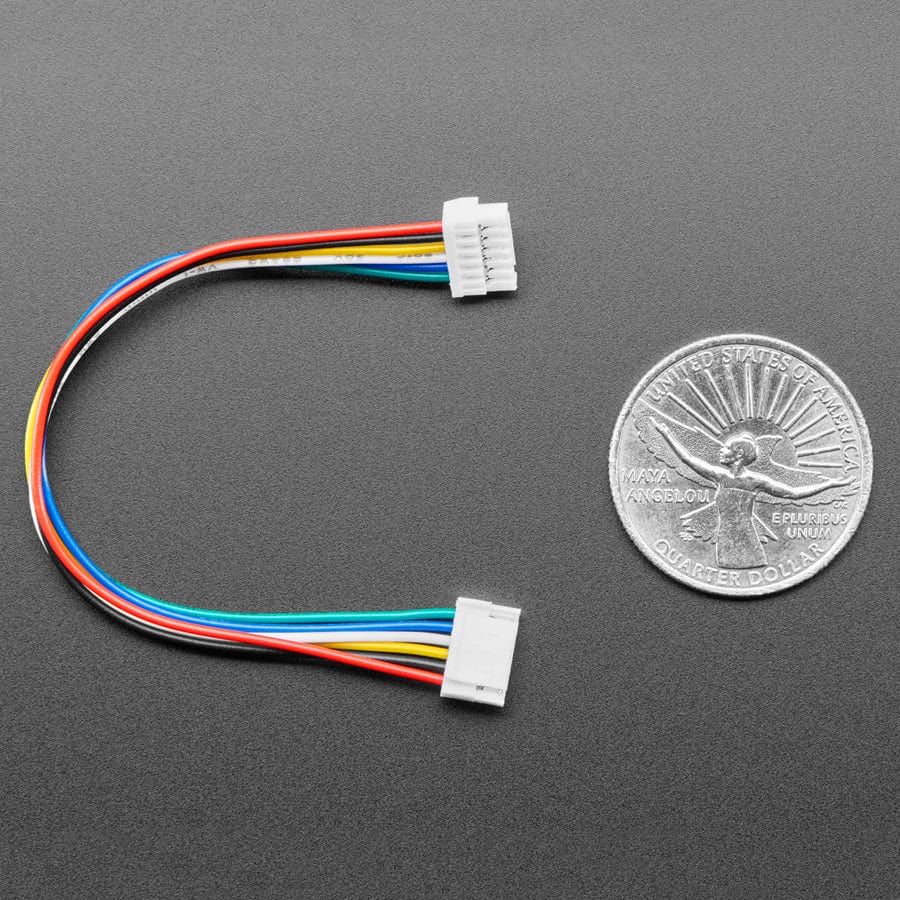 JST GH 1.25mm Pitch 6 Pin Cable - 100mm long - Image 3