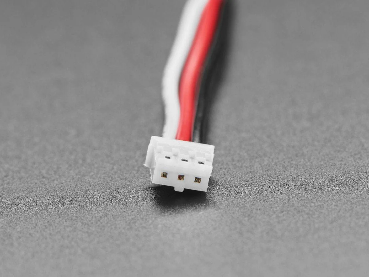 JST PH 3-pin Plug-Plug Cable - 100mm long - Image 2
