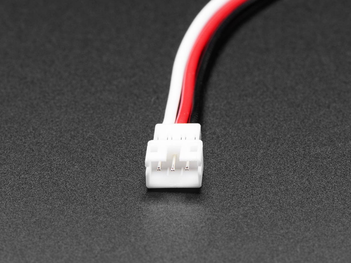 JST PH 3-Pin Socket to Color Coded Cable - 200mm - Image 3