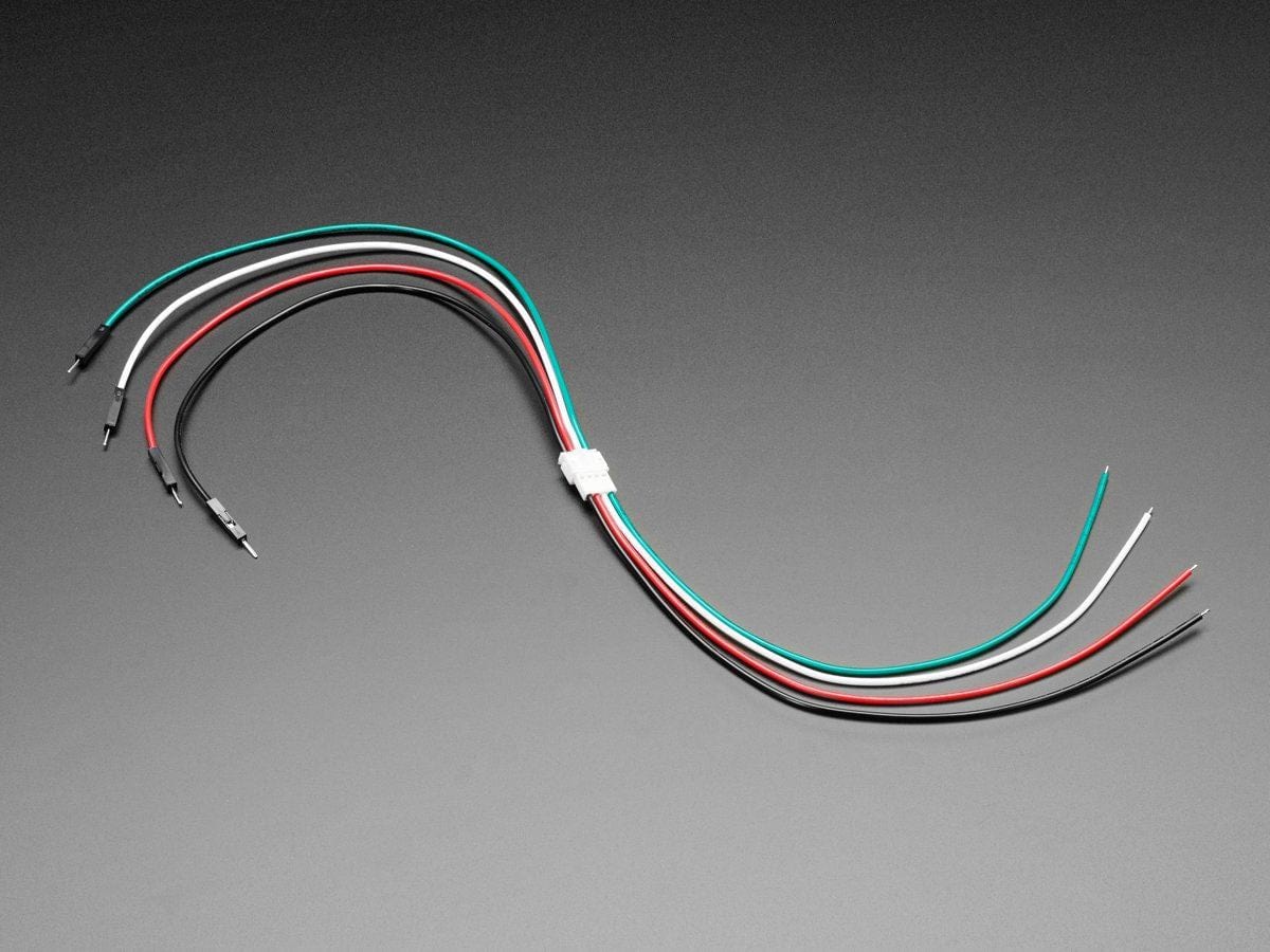 JST PH 4-Pin Socket to Color Coded Cable - 200mm - Image 5
