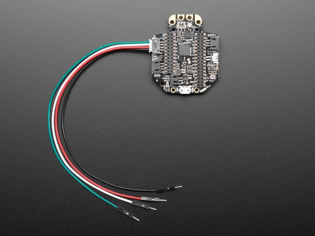 JST PH 4-Pin to Male Header Cable - I2C STEMMA Cable - 200mm - Image 5
