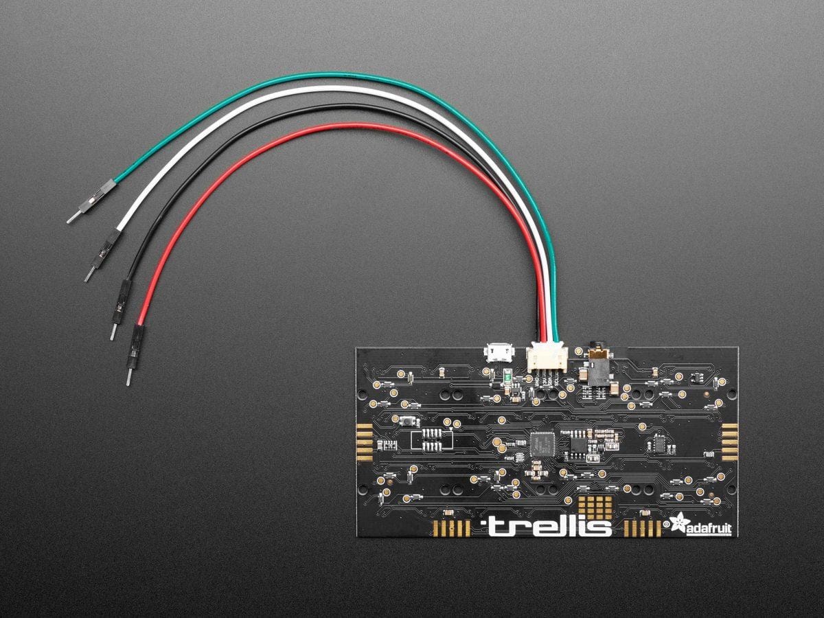 JST PH 4-Pin to Male Header Cable - I2C STEMMA Cable - 200mm - Image 6
