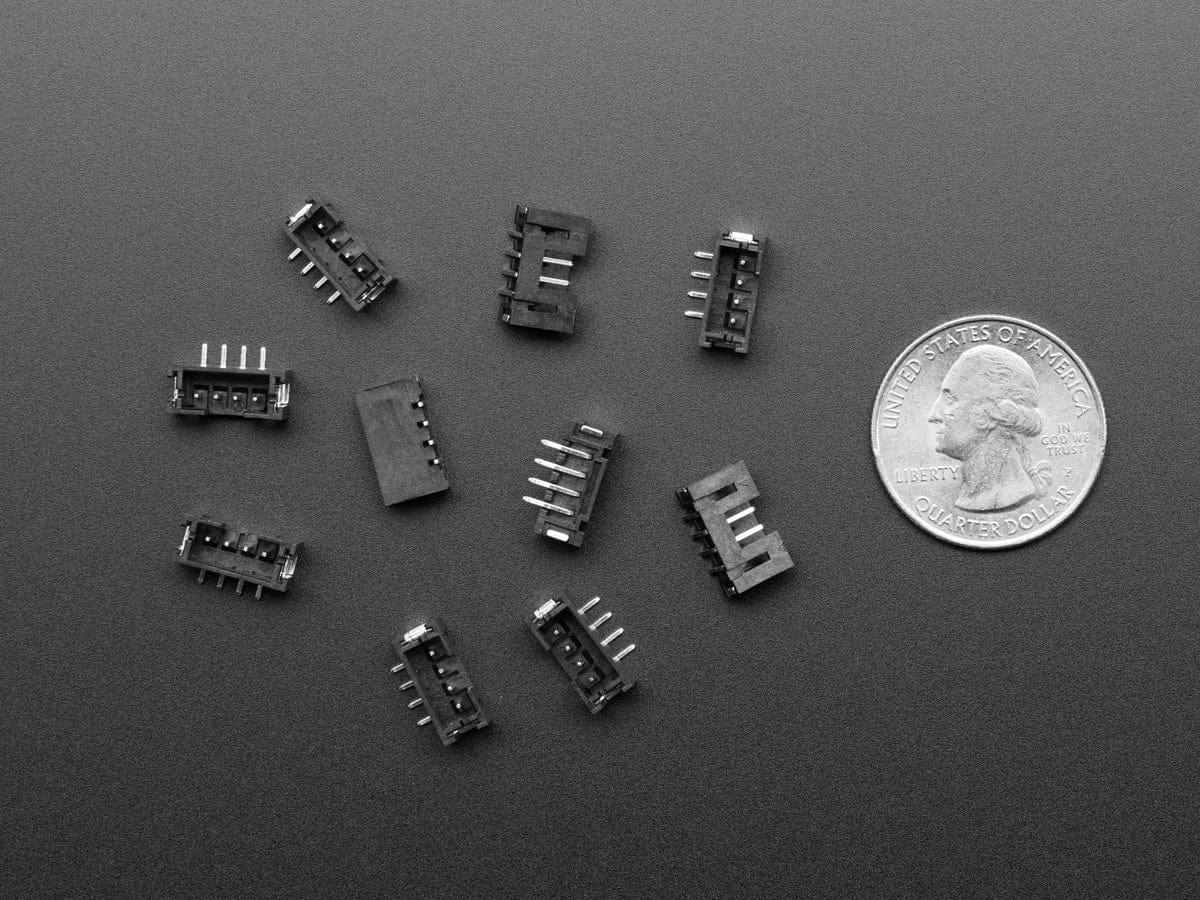 JST PH 4-pin Vertical Connector (10-pack) - STEMMA - Image 3