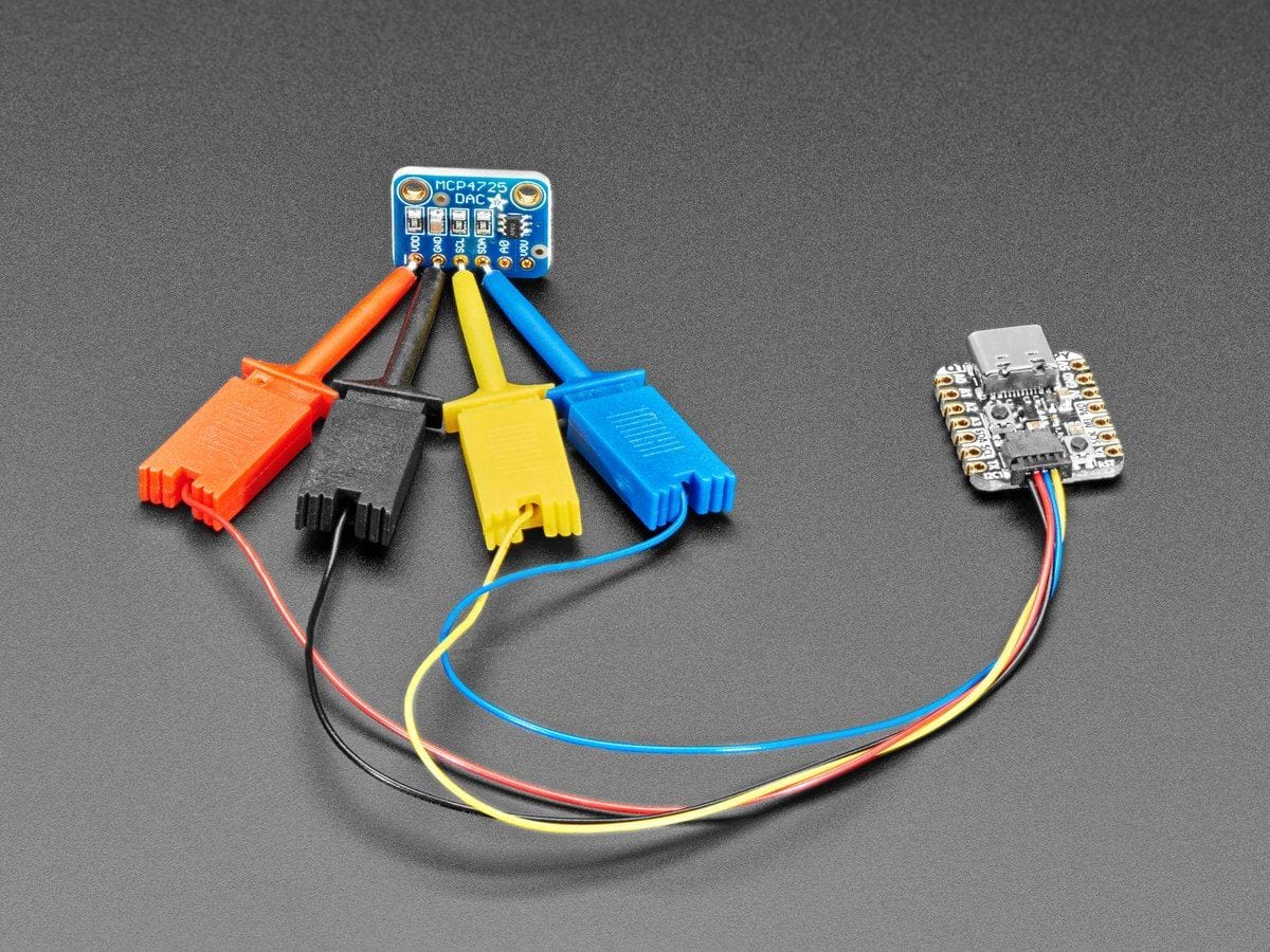 JST-SH 4-pin Cable with Micro SMT Test Hooks (STEMMA QT / Qwiic) - Image 3
