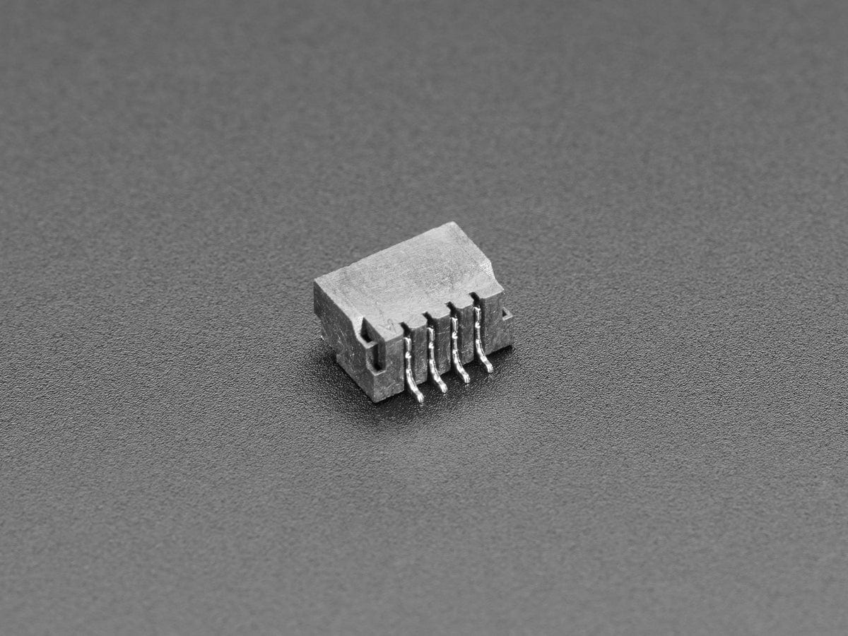 JST-SH 4-pin Right-Angle Connectors (10-pack) (Qwiic) - Image 2