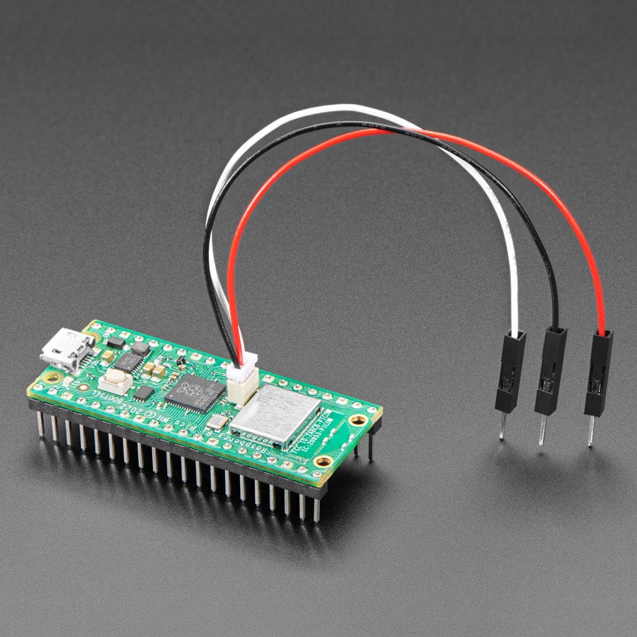 JST SH Compatible 1mm Pitch 3 Pin to Premium Male Headers Cable - 100mm long - Image 4