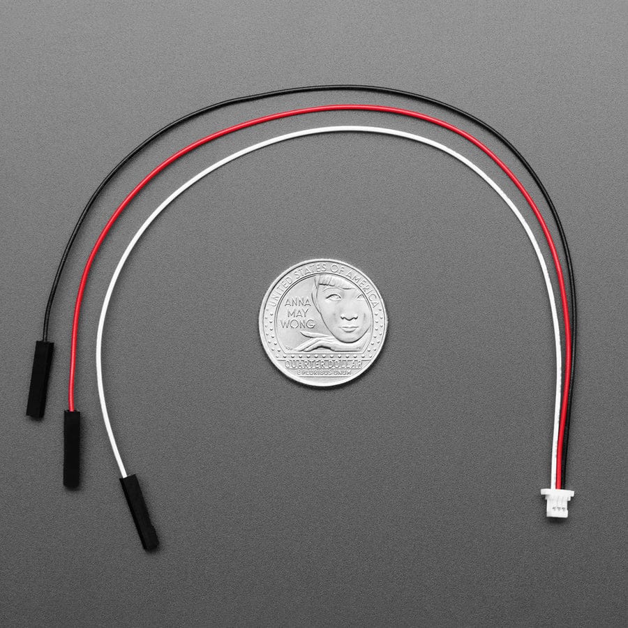 JST SH Compatible - 1mm Pitch - 3 Pin to Premium Socket Cable - 200mm long - Image 4
