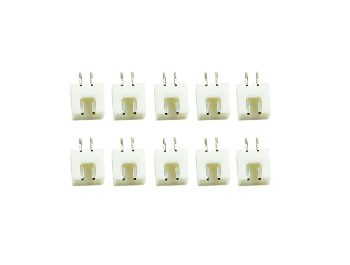 JST-XH 2 Pin Header for Quick-Connect Wires (10 Pack)