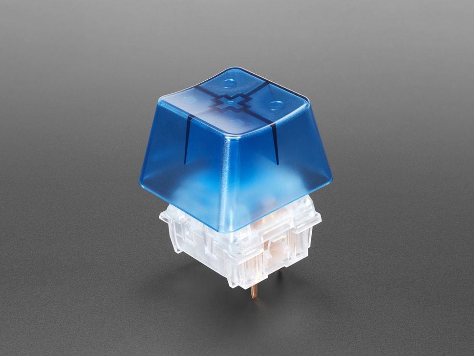 Kailh Big Mechanical Key Switch - Clicky Pale Blue - 1 Piece - Image 3