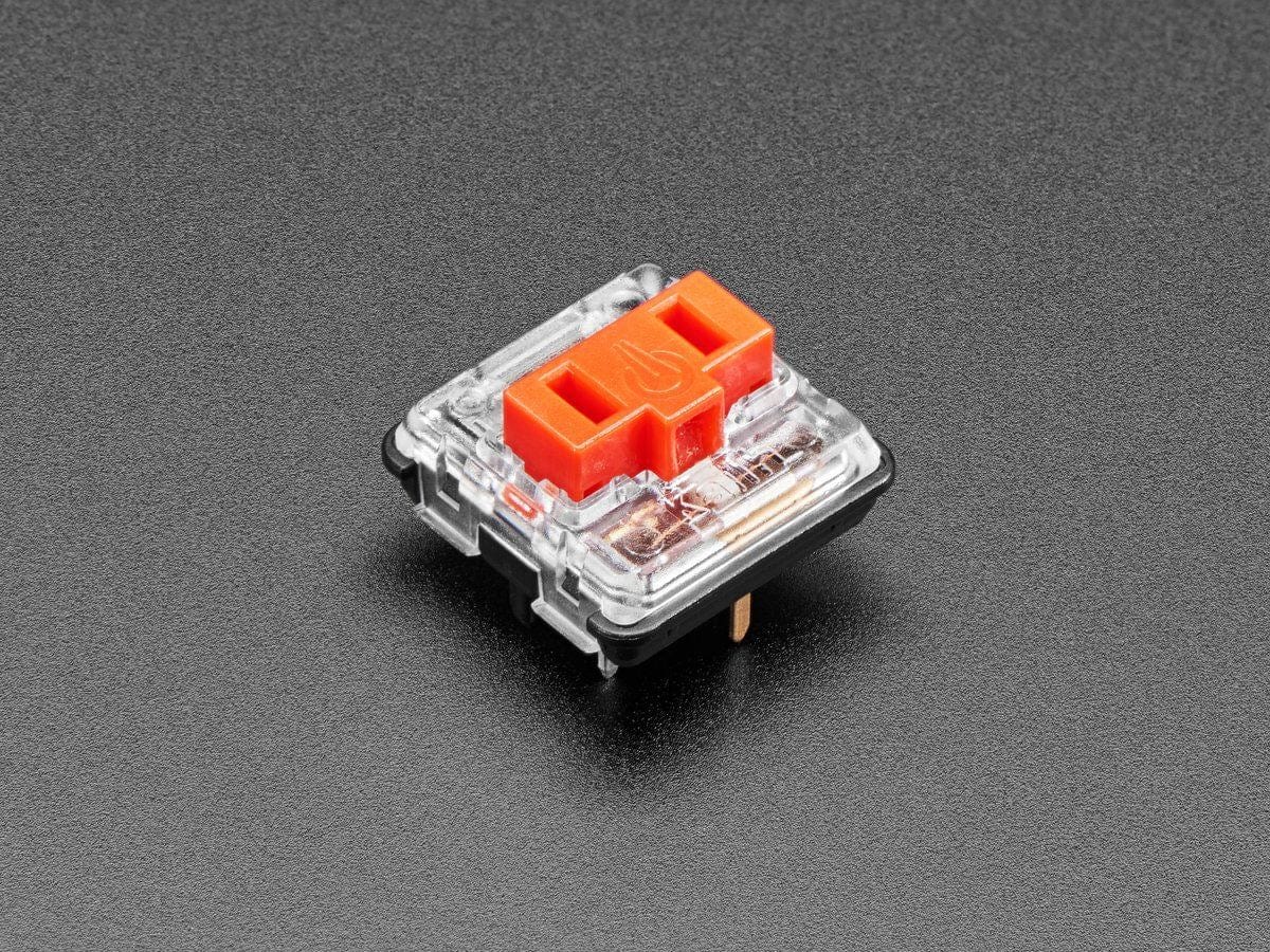 Kailh CHOC Low Profile Red Linear Key Switches - 10-pack - Image 2