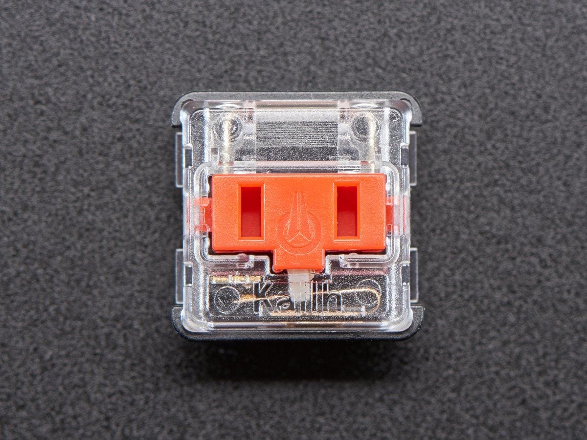 Kailh CHOC Low Profile Red Linear Key Switches - 10-pack - Image 4