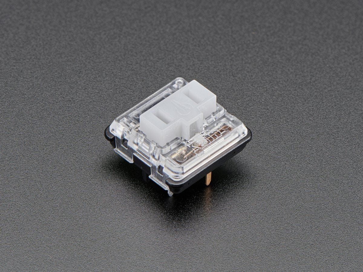 Kailh CHOC Low Profile White Clicky Key Switches - 10 Pack - Image 2