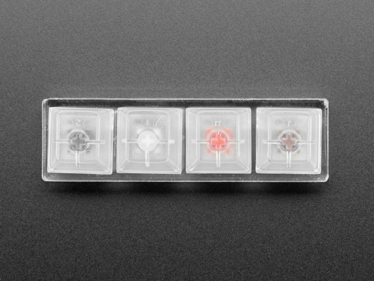 Kailh Mechanical Four Key Tester: White Black Red Brown Switches - Image 2