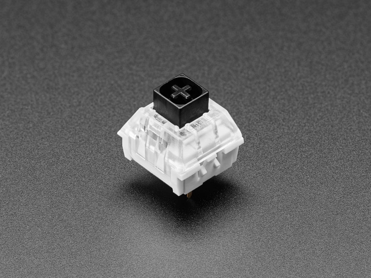 Kailh Mechanical Key Switches - Linear Black - 10 pack (Cherry MX Black Compatible) - Image 2