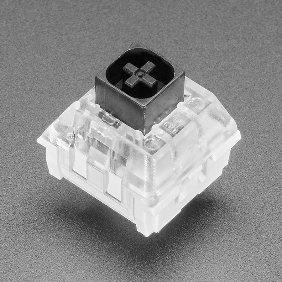 Kailh Mechanical Key Switches - Linear Black - 12 pack - Cherry MX Black Compatible - Image 2