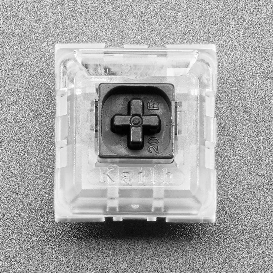 Kailh Mechanical Key Switches - Linear Black - 12 pack - Cherry MX Black Compatible - Image 3