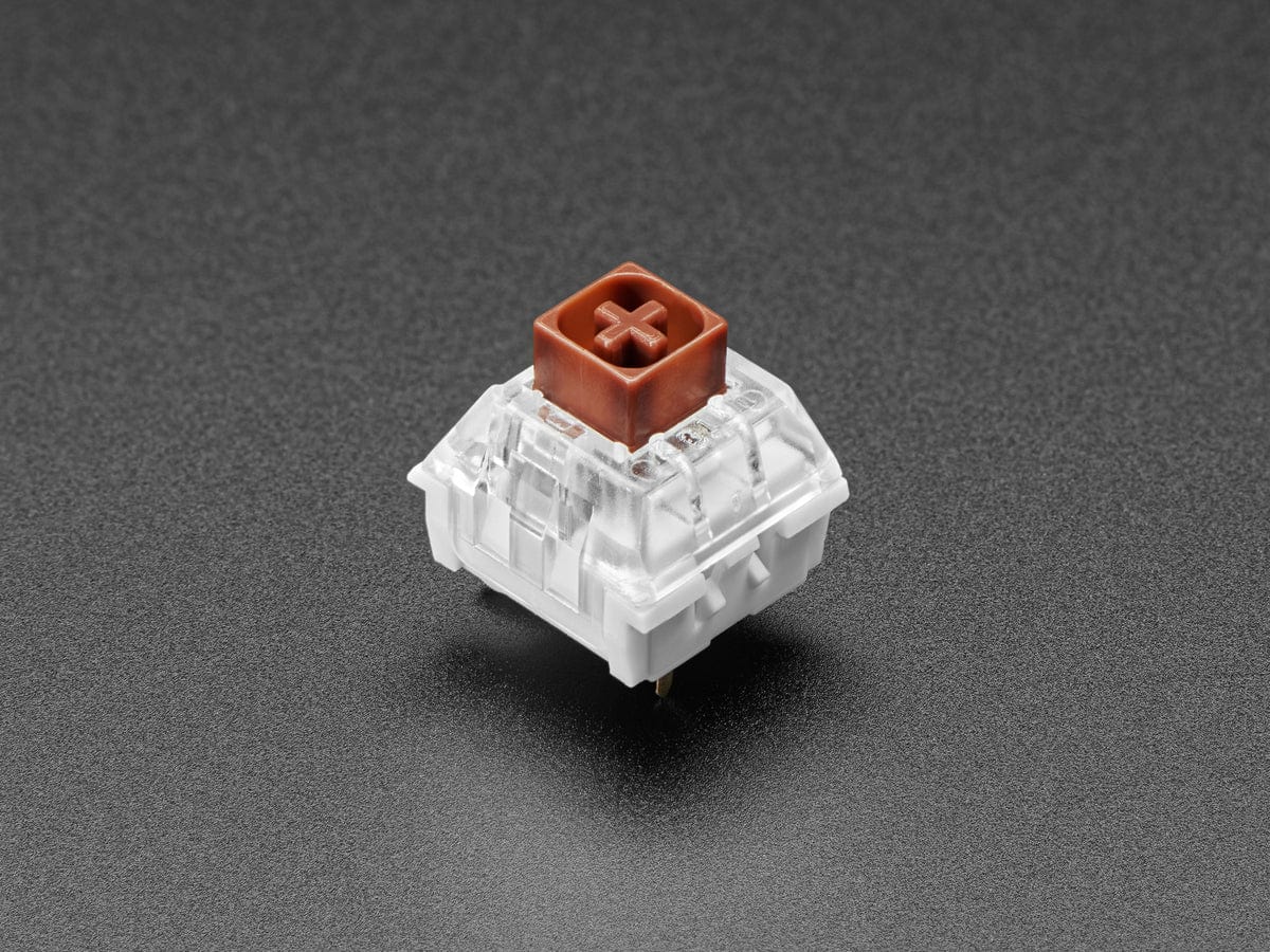 Kailh Mechanical Key Switches - Tactile Brown - 10 pack (Cherry MX Brown Compatible) - Image 2