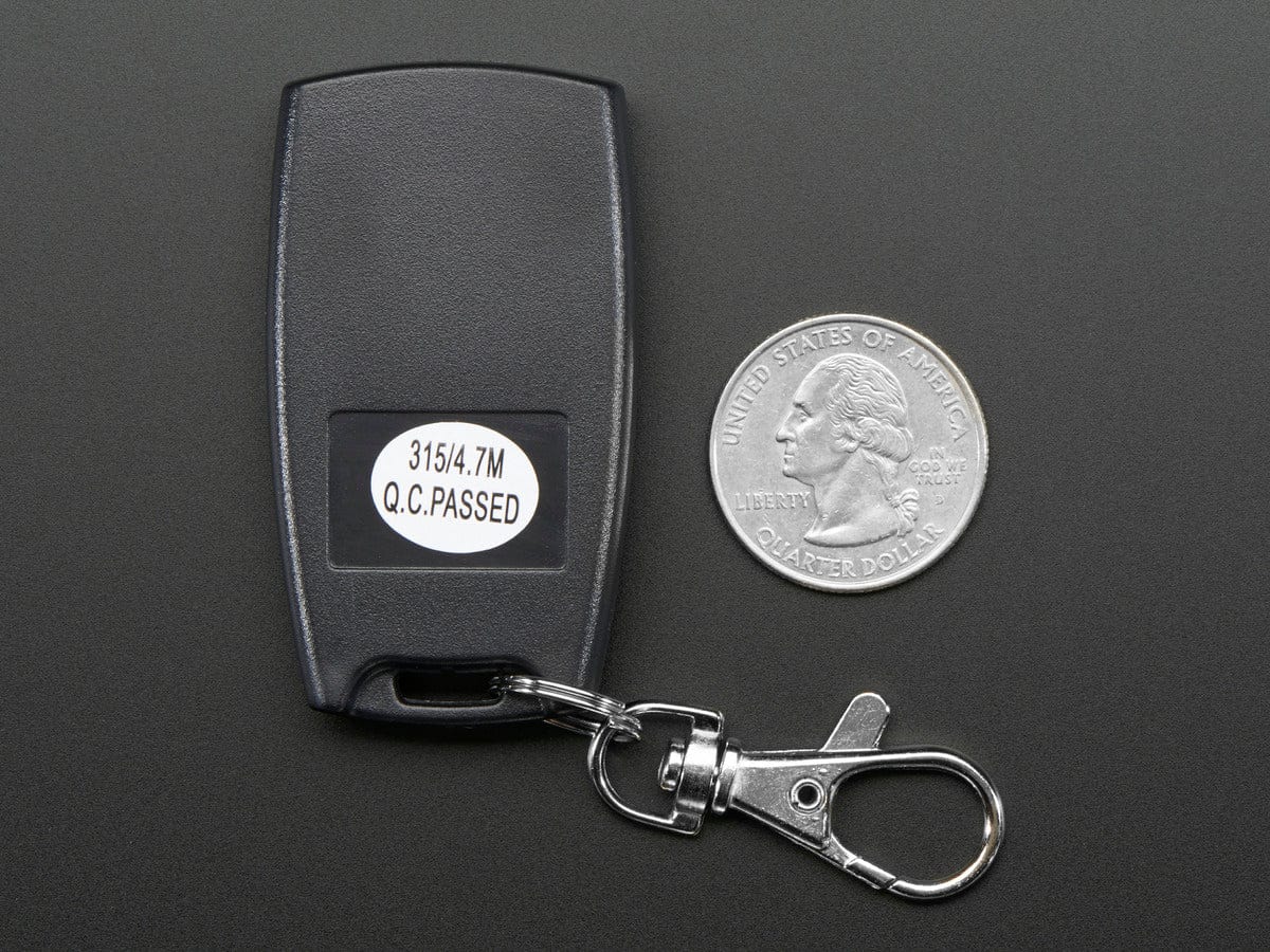 Keyfob 4-Button RF Remote Control - 315MHz [discontinued] - Image 4