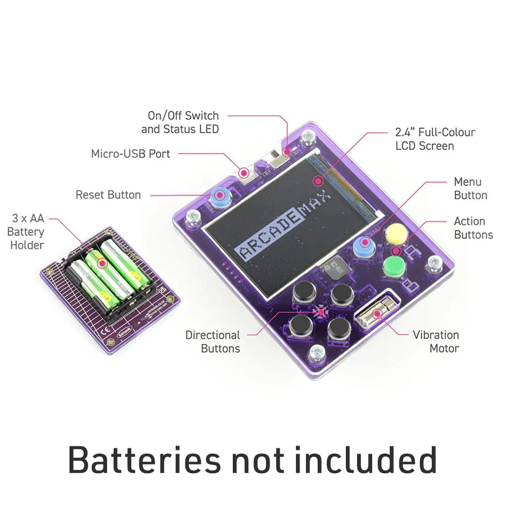 Kitronik ARCADE Max for Makecode Arcade - Image 4