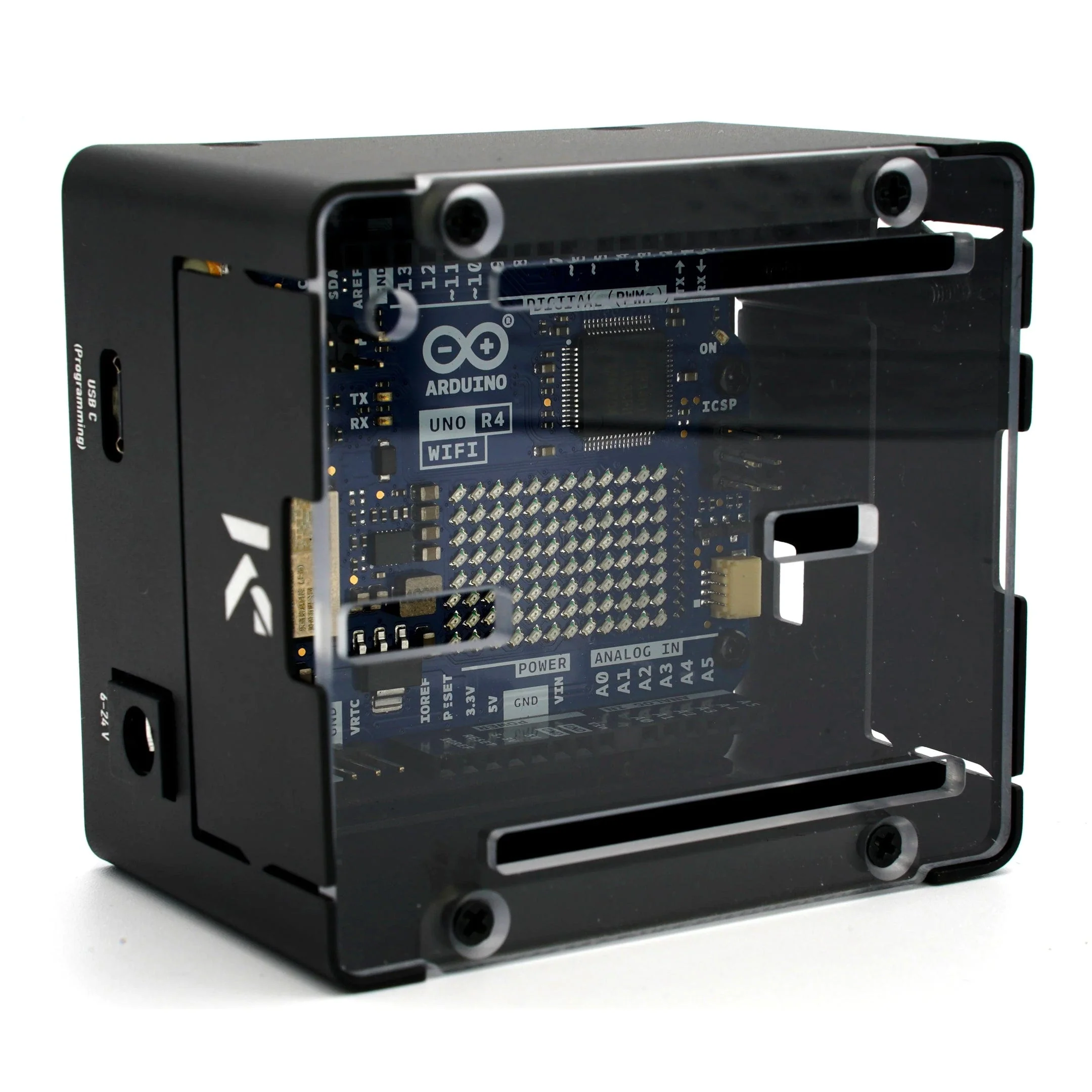 KKSB Arduino UNO R4 Project Case for UNO R4 Minima and WiFi