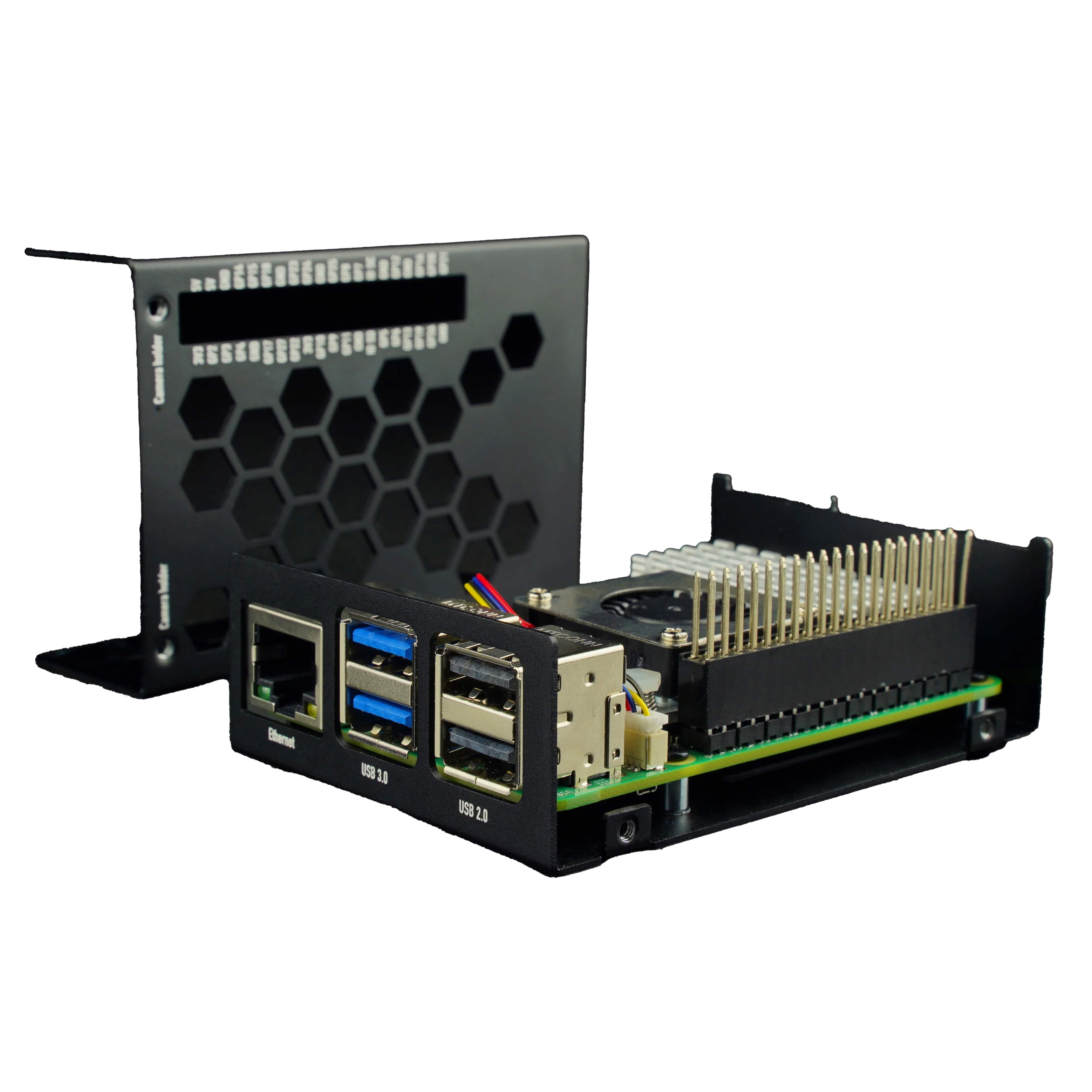 KKSB Black Aluminium Case for Rasperry Pi 5 - Image 6