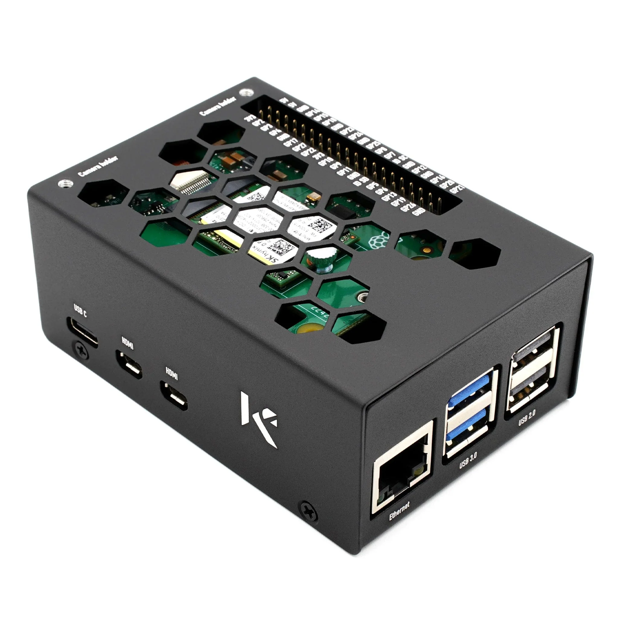 KKSB Case for Raspberry Pi 5 and M.2 NVMe HAT - Image 2