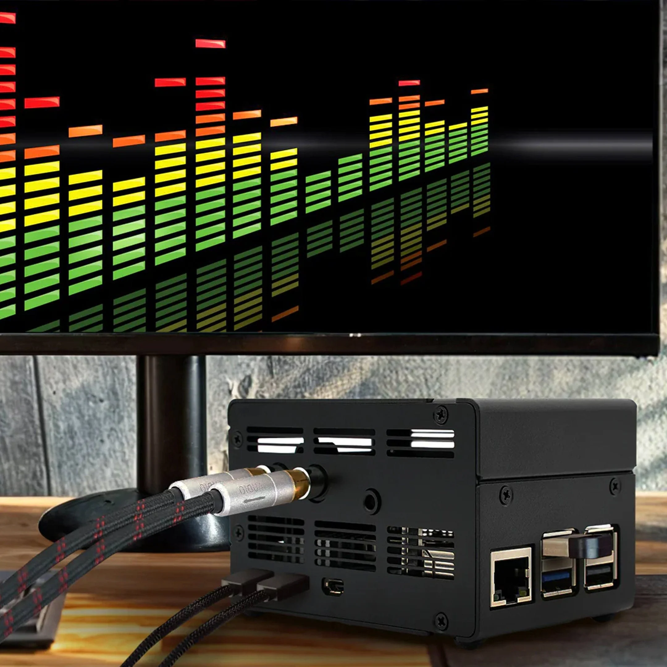KKSB Case for Raspberry Pi 5 and Raspberry Pi DAC+ and DAC Pro Sound Cards - Image 7