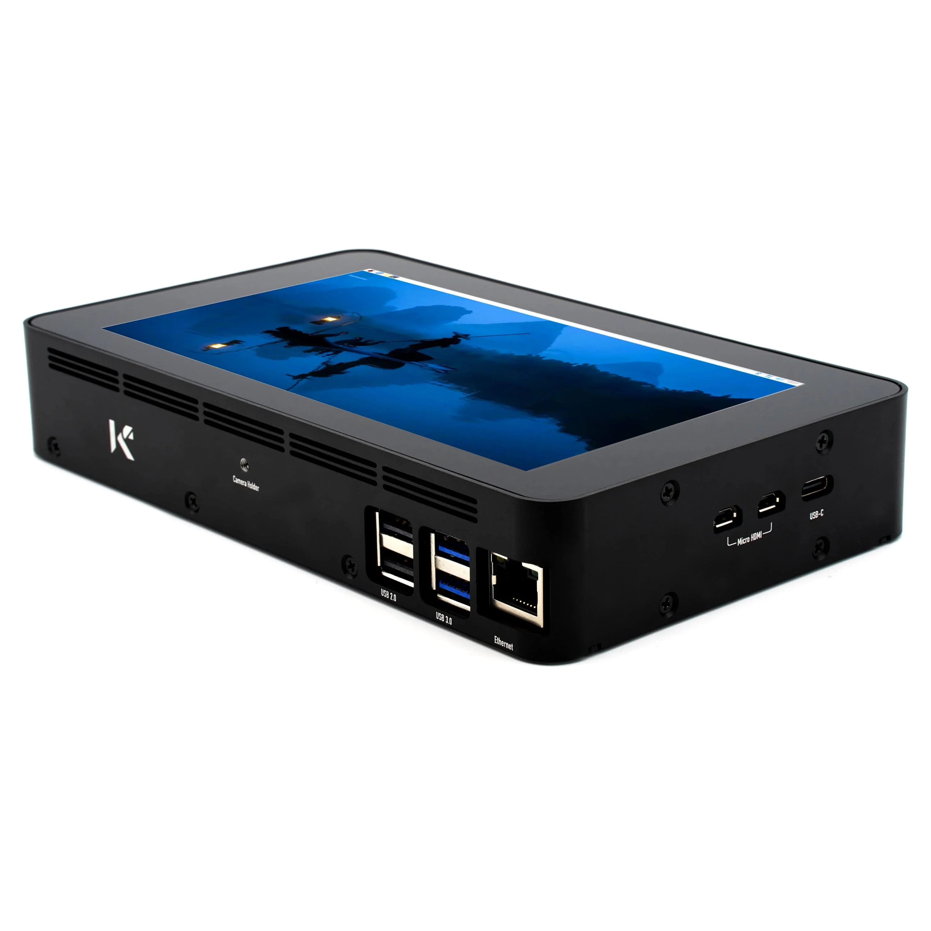 KKSB Case for Raspberry Pi 5 and the Official Raspberry Pi 7" Touchscreen [Discontinued] - Image 3