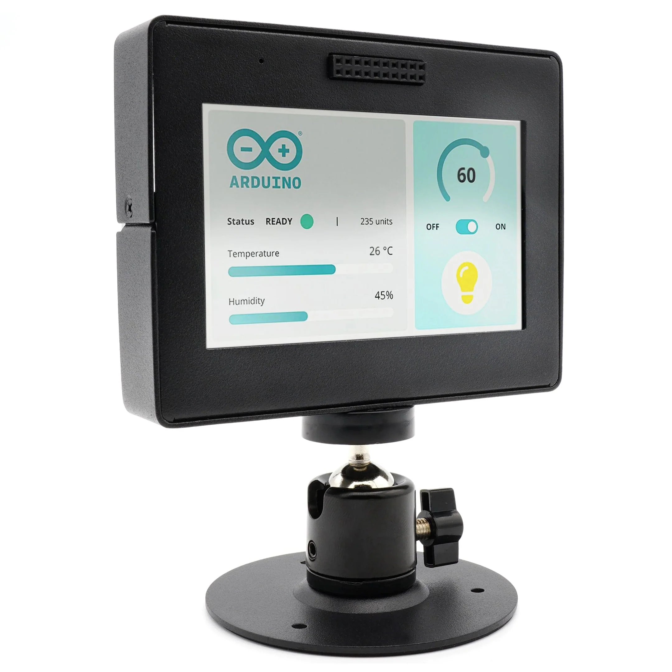 KKSB Case with Adjustable Stand for Arduino GIGA R1 WiFi and GIGA Display Shield