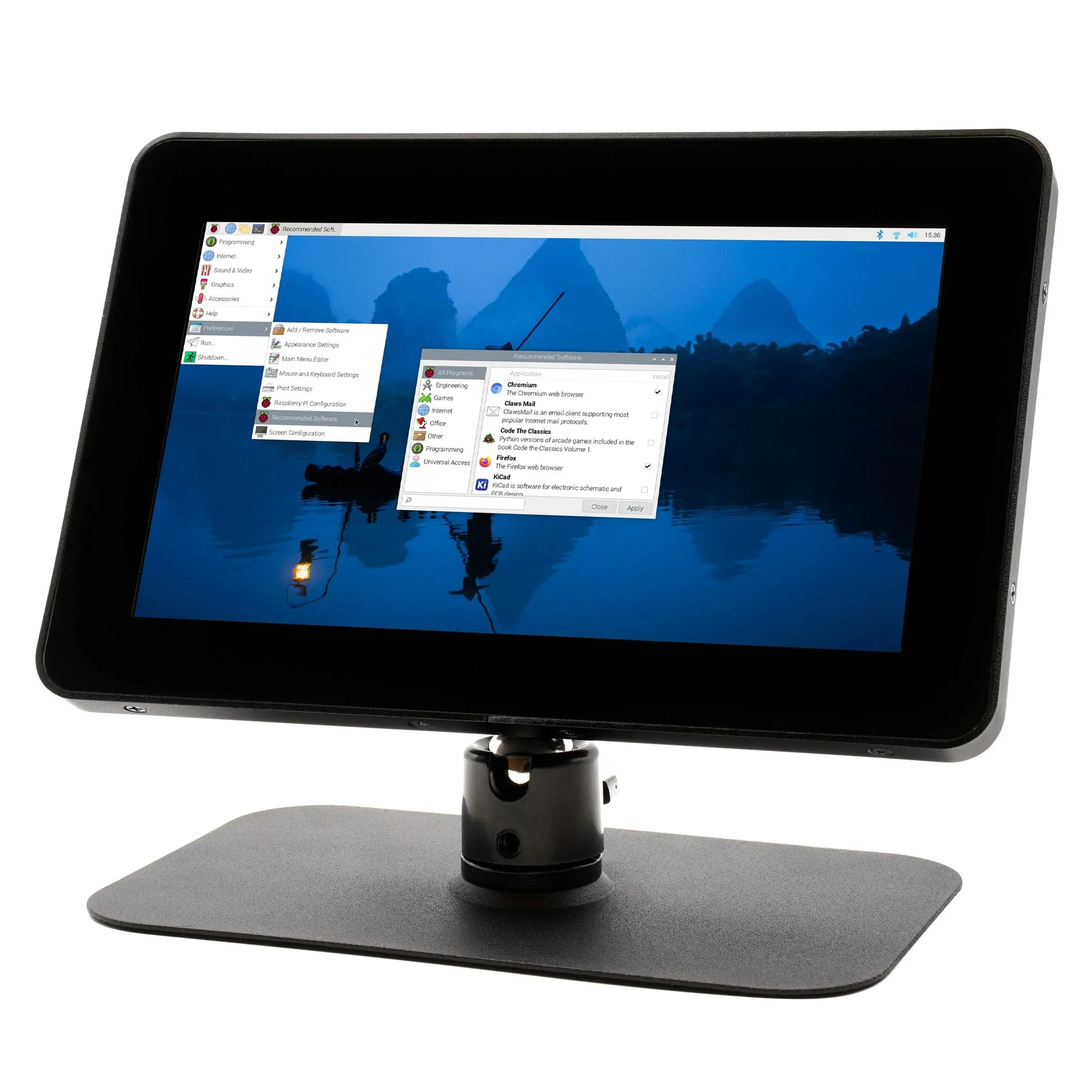 KKSB Display Stand for Raspberry Pi 5 and Touch Display 2 7" - Image 5