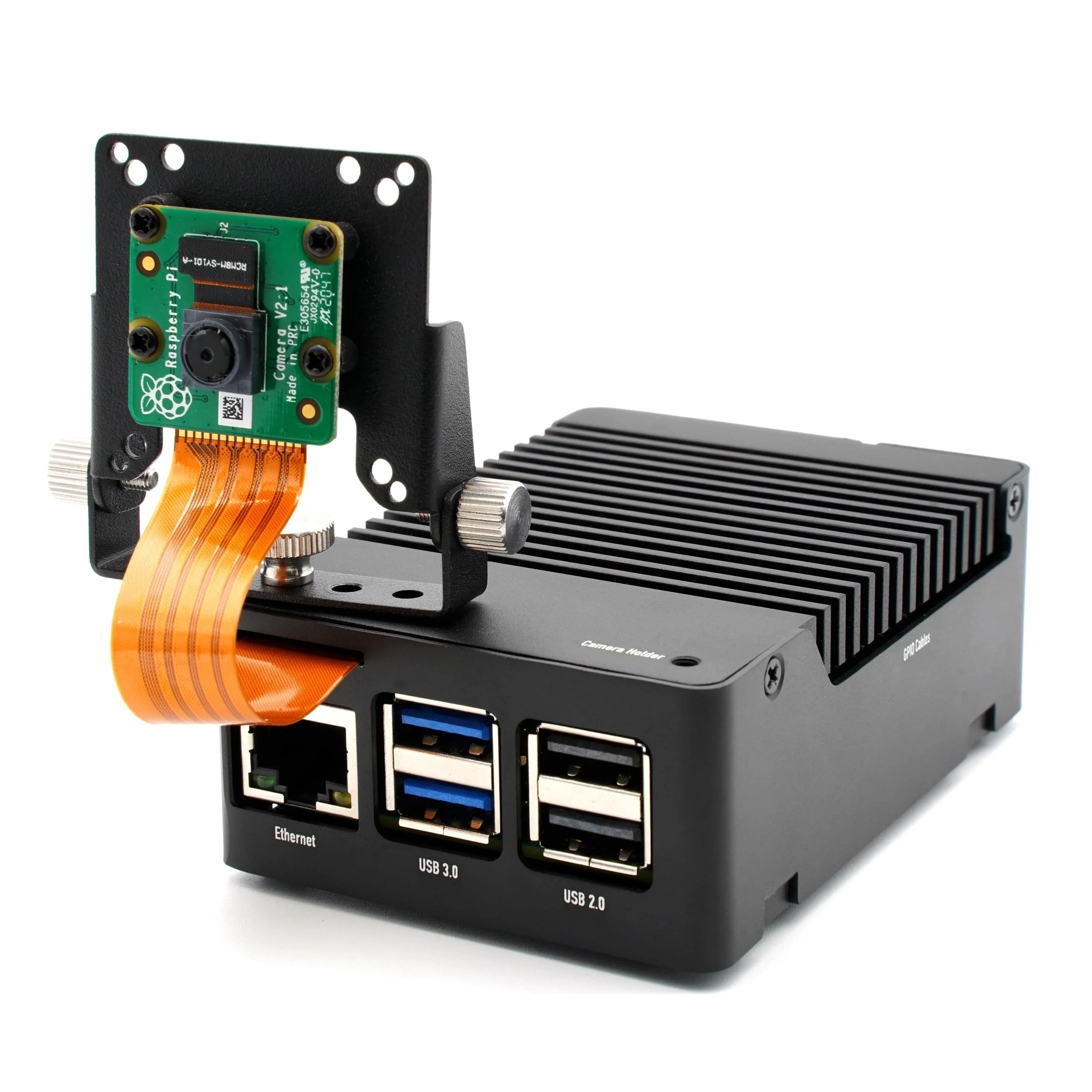 KKSB Raspberry Pi 5 Case with Aluminium Heatsink for Passive Cooling - Image 8