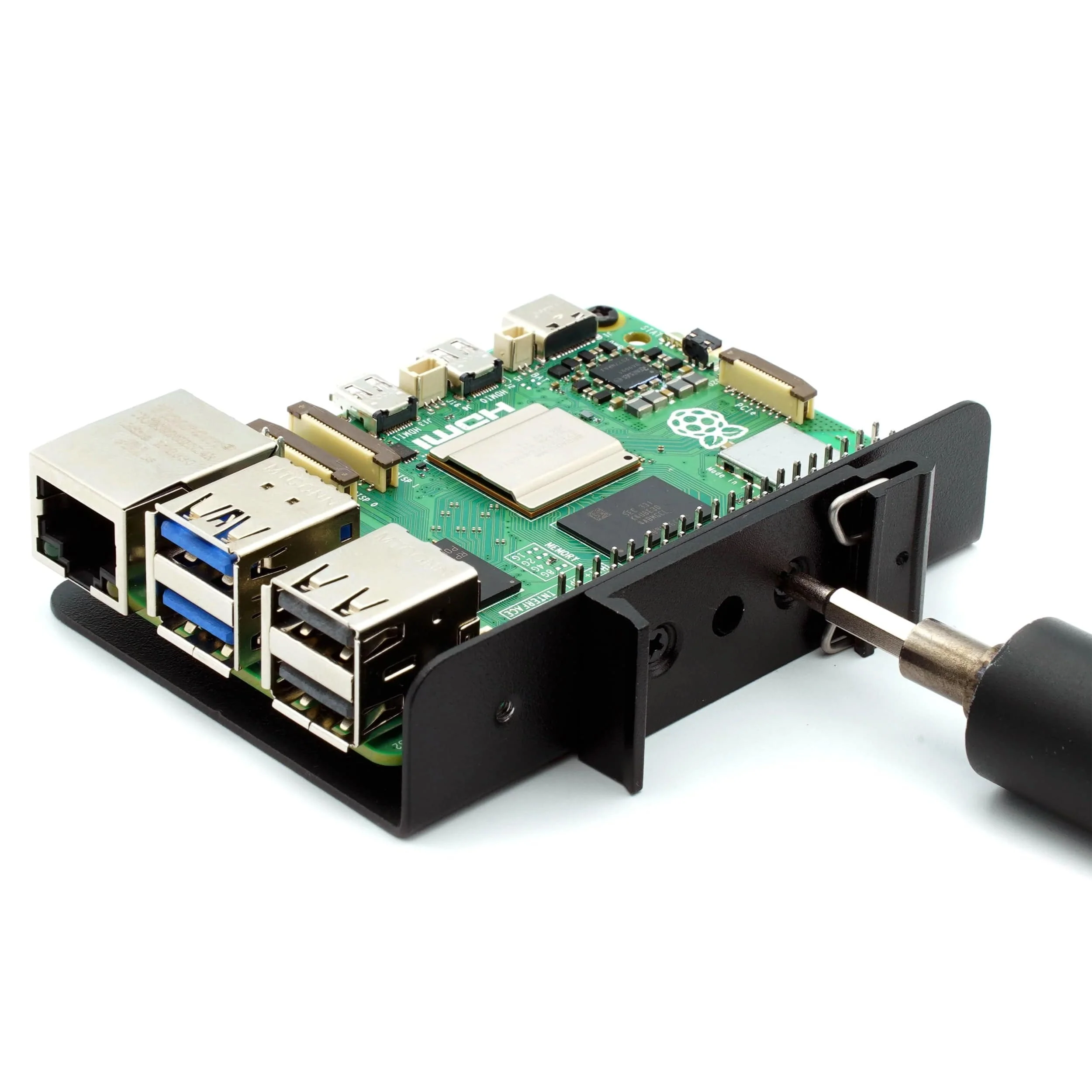 KKSB Raspberry Pi DIN Rail Clip Bracket - Image 5