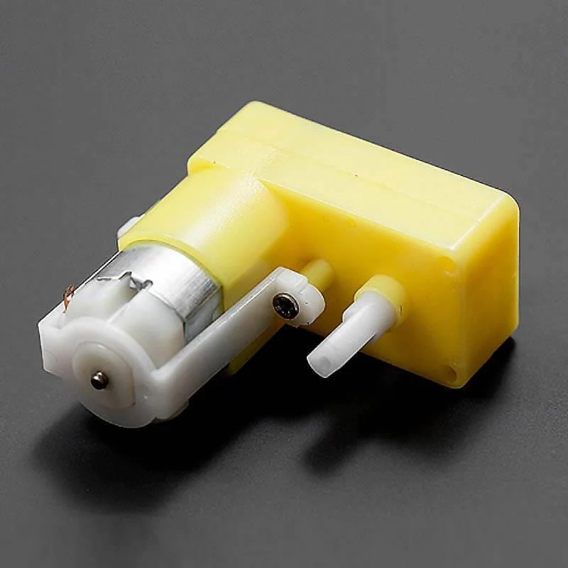 L-Shape TT Geared Motor with Back Shaft (6v 160RPM) - Image 4