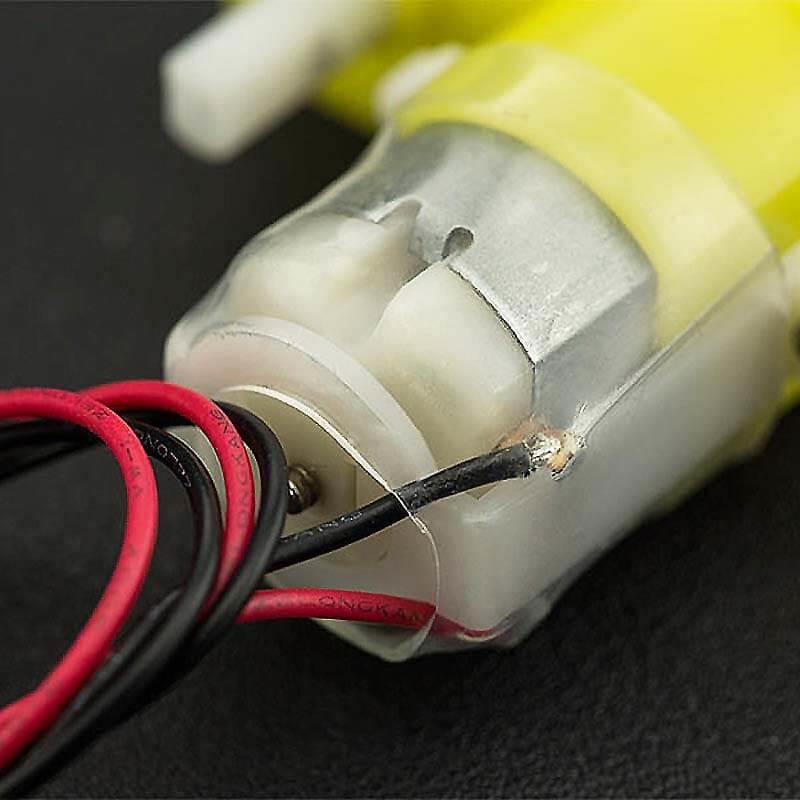 L-Shape TT Geared Motor with Back Shaft (6v 160RPM) - Image 6