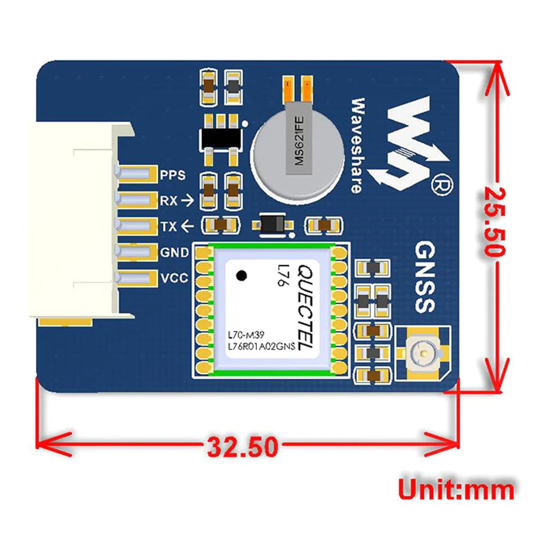 L76X Multi-GNSS Module (GPS, BDS, QZSS) [discontinued] - Image 5