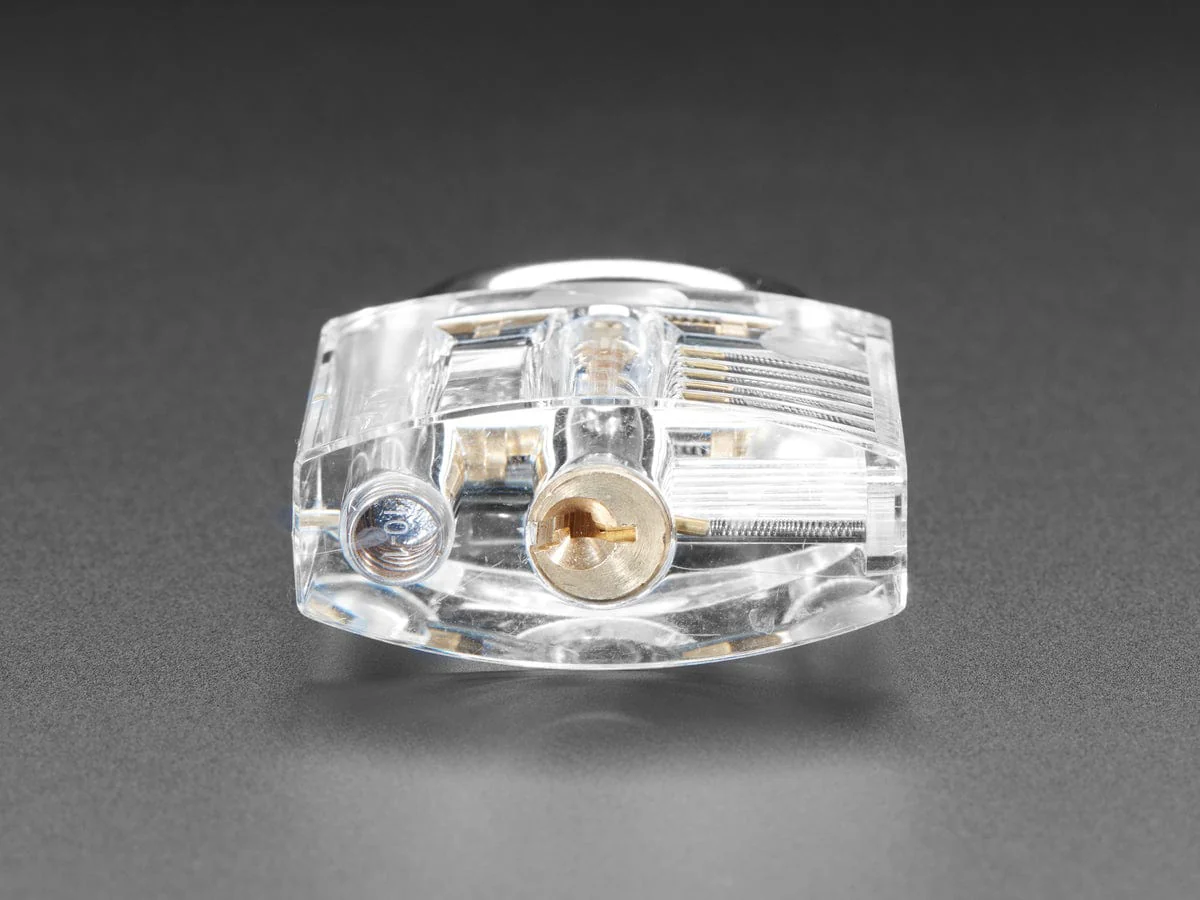 Large Clear Practice Padlock - Image 4