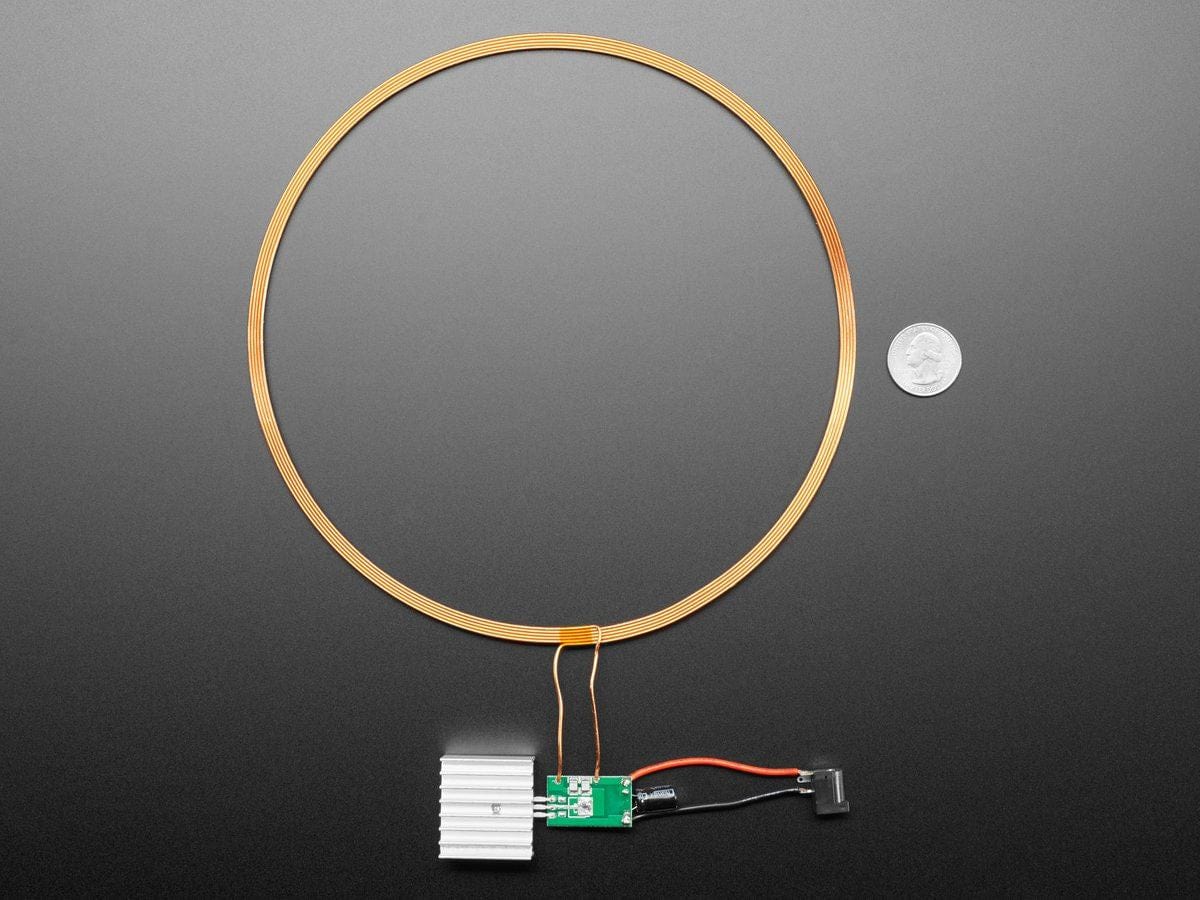 Large Inductive Coil and 10 Wireless LED Kit - 24V - Image 3