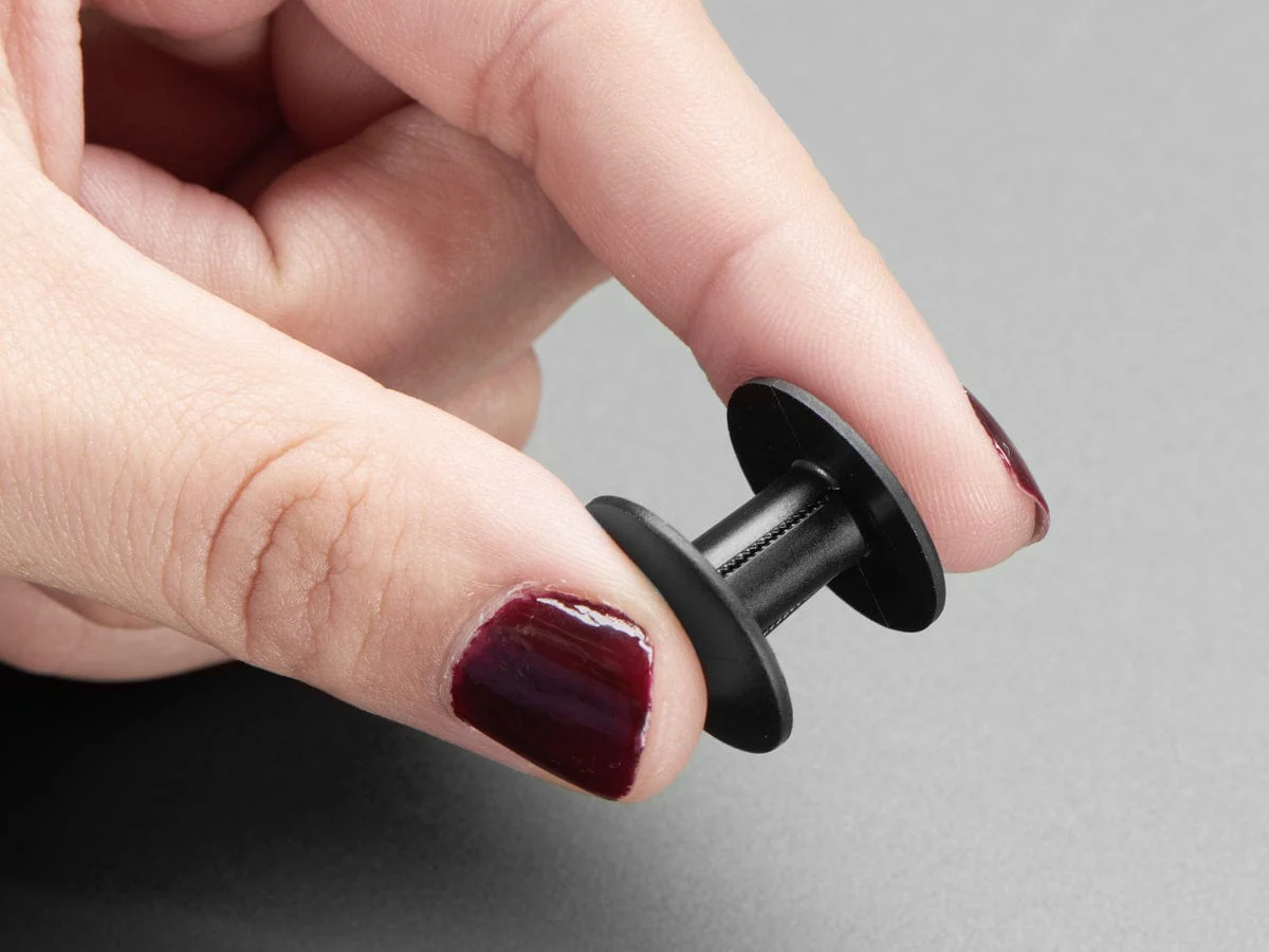 Large Long Plastic Snap Rivets - 13mm to 16mm - 10 pack [Discontinued] - Image 4