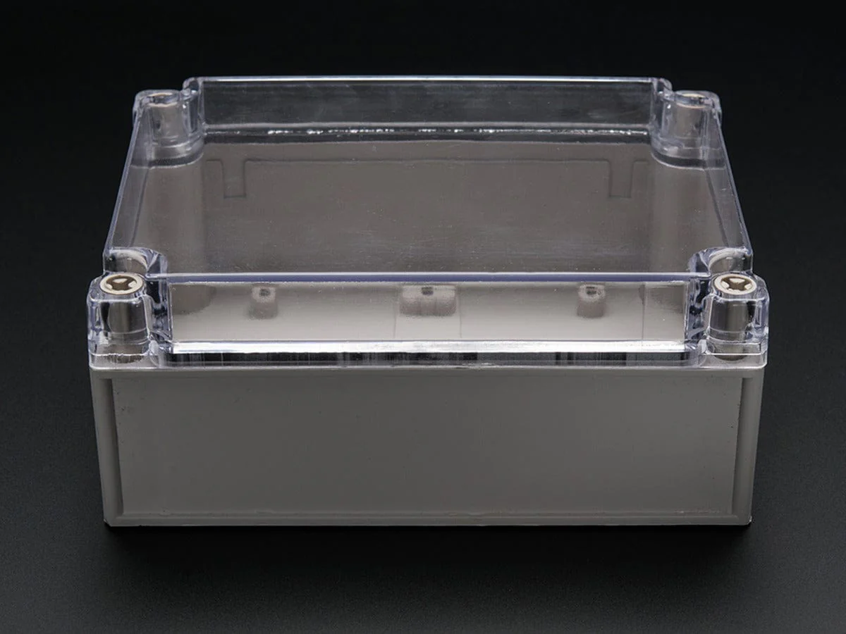 Large Plastic Project Enclosure - Weatherproof with Clear Top - Image 5
