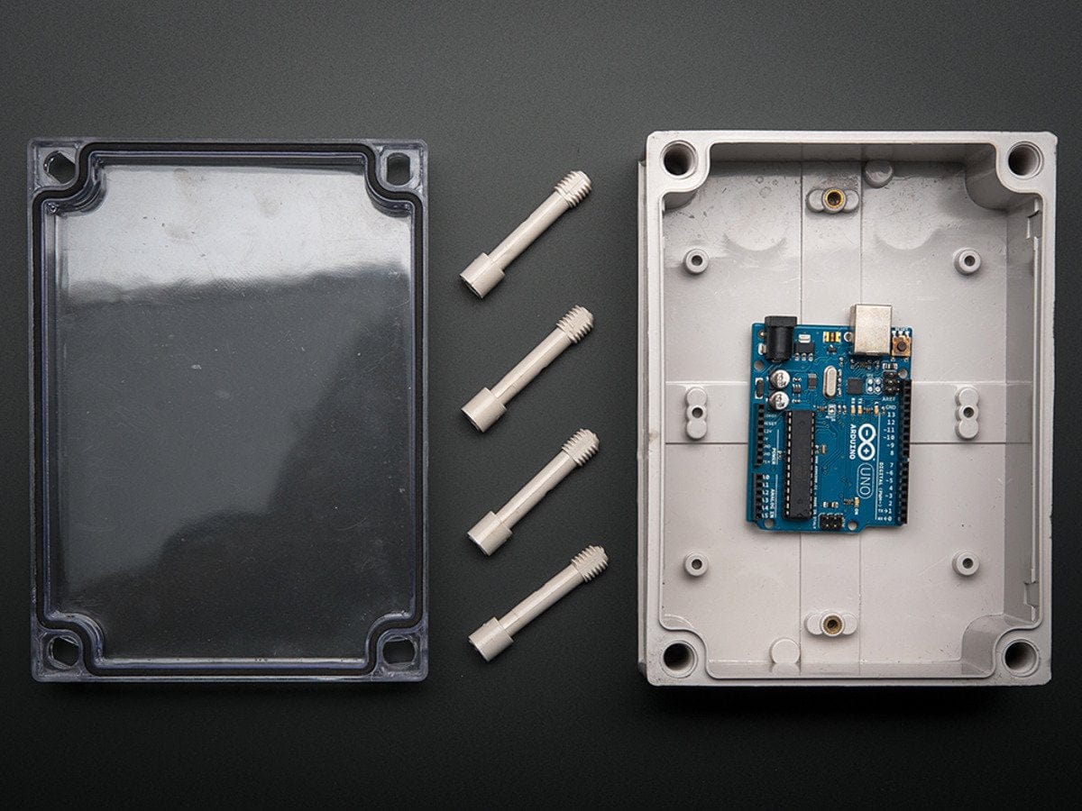 Large Plastic Project Enclosure - Weatherproof with Clear Top - Image 8