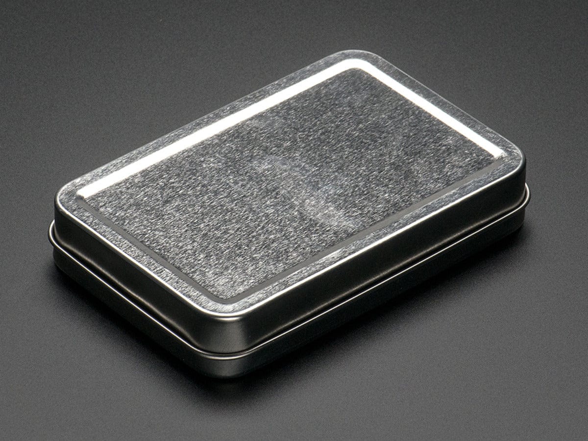 Large Tin With Clear Top Window - Image 5
